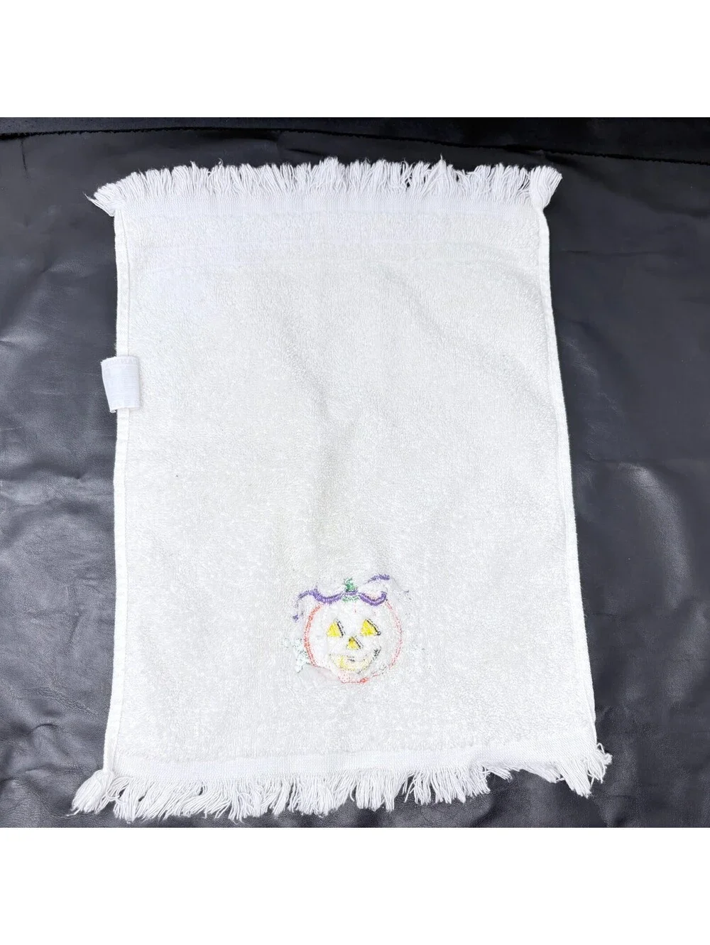 Vintage 3 Cannon Kitchen Tea Towels Halloween Pumpkin 11
